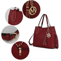 Kolekcija lana torba za torbe Mia K.-Pink