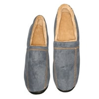Deluxe Comfort moderna mokasin Memory Foam Muška papuča, Veličina 11- – elegantna Mikrosueda – dugotrajna