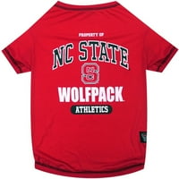 Pets First Collegiate North Carolina State Wolfpack Pet Dog T-Shirt u veličinama-Extra Large