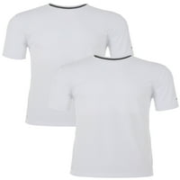 Athletic Works velike muške Quick Dry Performance mrežaste kratke rukave T-Shirt, 2-Pack