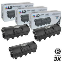 Kompatibilne zamjene za Dell 331 - set HY Black laserski toner toner kaseta za upotrebu u Dell Laser B5460DN