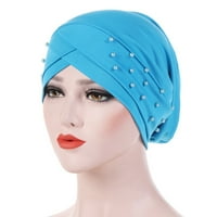 Honrane ženske perle elastični Turban šešir rak Hemo kapa hidžab omot za glavu