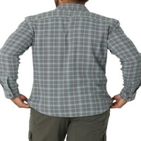 Wrangler® muški dugi rukav slim fit tkani majica