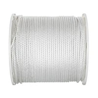 Veachoice za vezanje kabela, bijelo, unutra. 1, ft., Lbs. Zatezna čvrstoća, pletenica od 8 pražnika