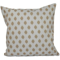 Jednostavno Daisy Cop-ikat geometrijski print vanjski jastuk