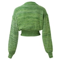 Dugi džemperi Žene Dumperi s dugim rukavima o vratu pulover rebrastih pletenih majica Asimetrični vrhovi