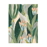 June Erica Floral Impulse I 'Canvas Art