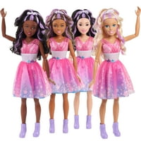 Barbie Best Fashion Friend Star Power Doll, plava kosa, dječje igračke za uzraste, poklone i poklone