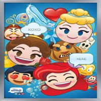 Disney Emoji - Disney Princess zidni poster, 14.725 22.375