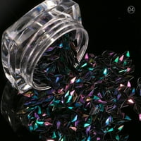 Giligiliso Clearence 3D Trodimenzionalni dijamantski šljokice sjajni šljokice Lažni zakrpa noktiju Pribor