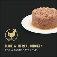 Plan Purina Pro Kompletna esencijala Mokri CAT Food Piletina, OZ limenke