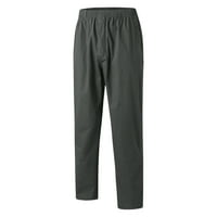Entyinea muške teretne hlače modne vodootporne rastetne gaćice Lagane planinarske radne hlače XXL