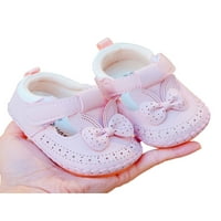 Daeful Toddler Girl Mary Jane Soft Sole Crib Cipele Presalker Flats Party Comfort Slatka prvih hodalica