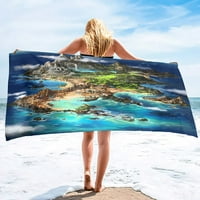 Magic world peškiri za plažu od mikrovlakana bez peska peškiri za plažu sklopivi putni peškiri za peškire