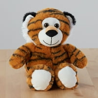 Vrijeme za odmor 8 plišani Tigar plišana igračka za plišane životinje; crna, narandžasta i bijela