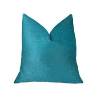 Aquamarine baršunasta tirkizna Luksuzni jastuk za bacanje 12in 20in