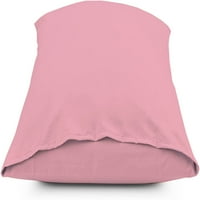 Superty posteljina kraljevska ružičasta jastuk - zatvarač za kovertu pamučni jastuk, korišteni samo